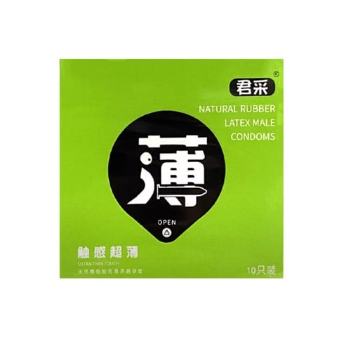 Bao cao su Juncai Ultra Thin Touch - Siêu mỏng hương thơm dịu - Hộp 10 cái
