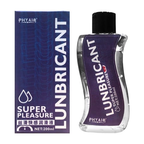 Gel bôi trơn gốc nước mượt mịn - Phyair Super Pleasure - Chai 200ml