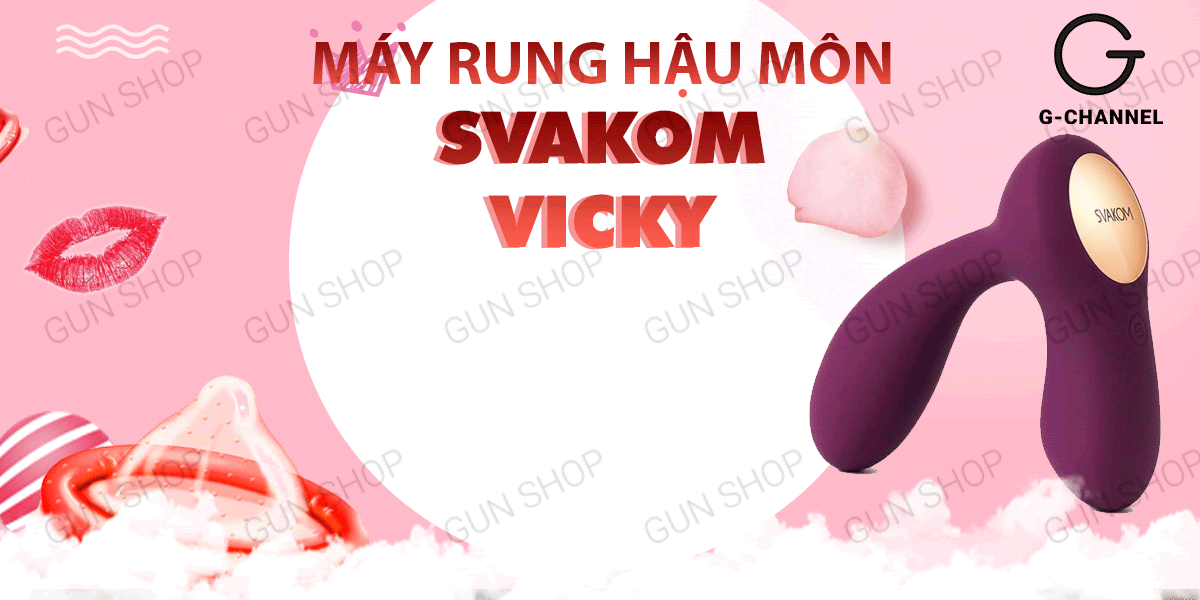 Địa chỉ bán Máy rung hậu môn 35 tần số rung mạnh mẽ sạc điện - Svakom Vicky tốt nhất Địa chỉ bán Máy rung hậu môn 35 tần số rung mạnh mẽ sạc điện - Svakom Vicky tốt nhất