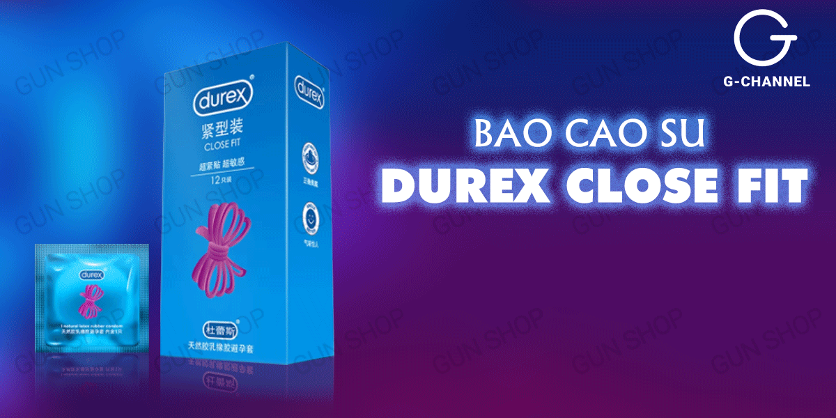 Shop bán Bao cao su Durex Close Fit - Ôm khít 49mm - Hộp 12 cái có tốt không? Shop bán Bao cao su Durex Close Fit - Ôm khít 49mm - Hộp 12 cái có tốt không?