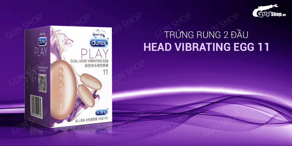 Thông tin Trứng rung 2 đầu 12 chế độ rung - Durex Play Dual - Head Vibrating Egg 11 nhập khẩu Thông tin Trứng rung 2 đầu 12 chế độ rung - Durex Play Dual - Head Vibrating Egg 11 nhập khẩu