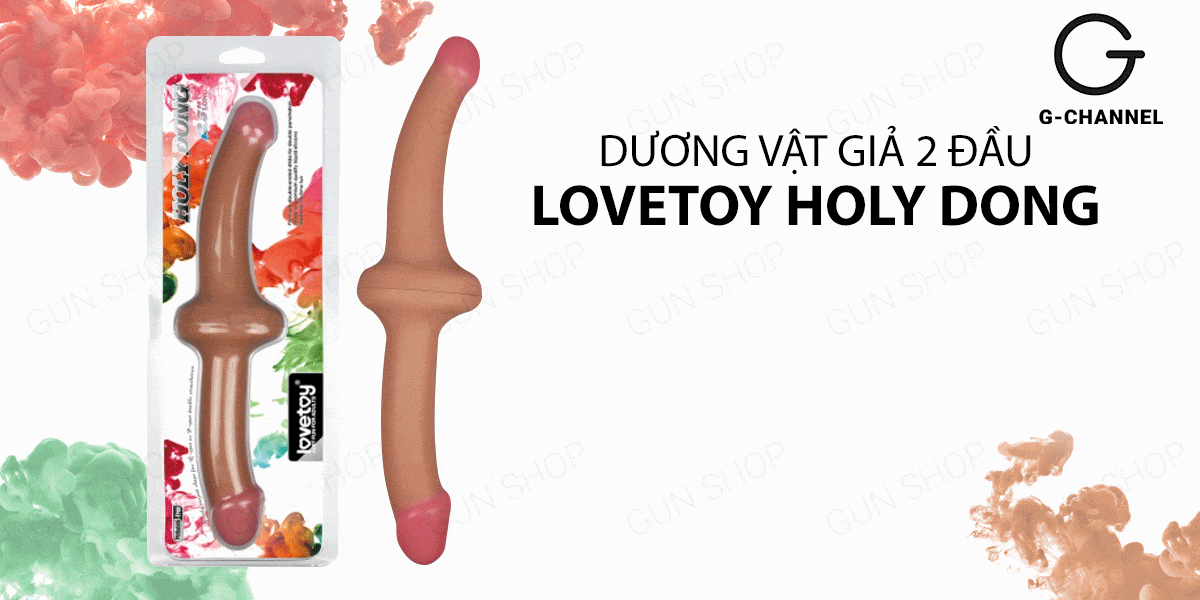 Bảng giá Dương vật giả 2 đầu có rung uốn cong đa chiều - Lovetoy Holy Dong 12.5 giá rẻ Bảng giá Dương vật giả 2 đầu có rung uốn cong đa chiều - Lovetoy Holy Dong 12.5 giá rẻ