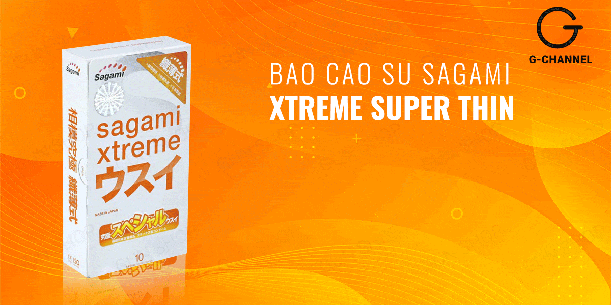 Đánh giá Bao cao su Sagami Xtreme Super Thin - Siêu mỏng ôm sát - Hộp 10 cái hàng mới về Đánh giá Bao cao su Sagami Xtreme Super Thin - Siêu mỏng ôm sát - Hộp 10 cái hàng mới về