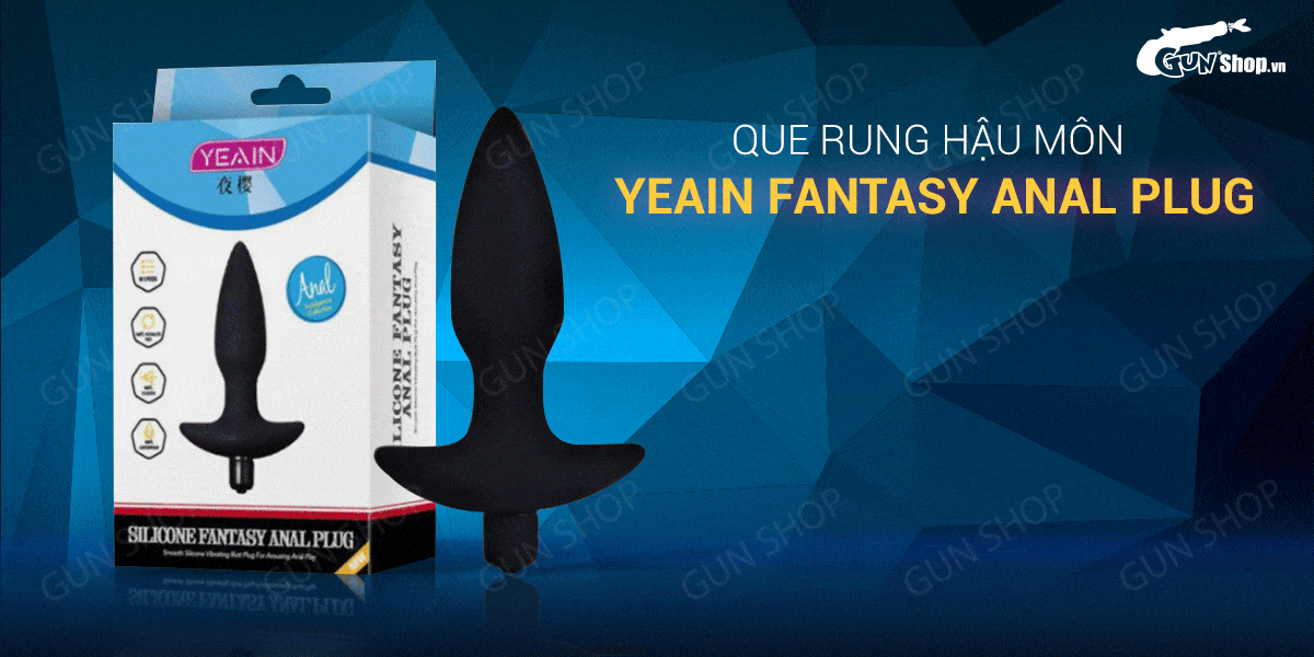 Shop bán Que rung kích thích hậu môn nhiều chế độ rung dùng pin - Yeain Fantasy Anal Plug cao cấp Shop bán Que rung kích thích hậu môn nhiều chế độ rung dùng pin - Yeain Fantasy Anal Plug cao cấp