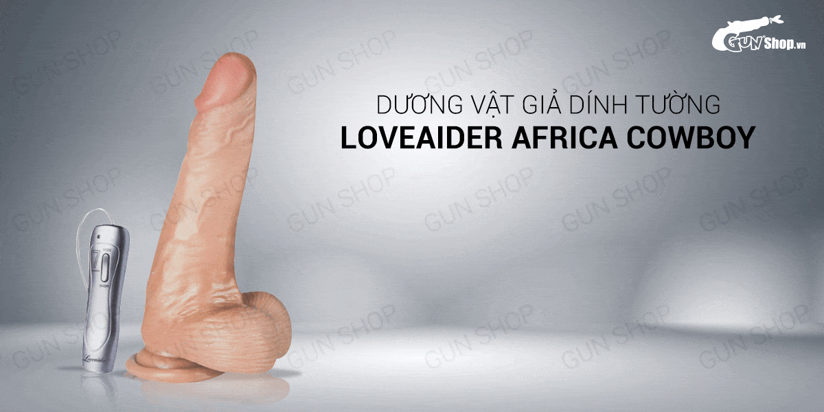 Cửa hàng bán Dương vật giả dính tường 7 chế độ rung dùng pin - Loveaider Africa Cowboy mới nhất Cửa hàng bán Dương vật giả dính tường 7 chế độ rung dùng pin - Loveaider Africa Cowboy mới nhất