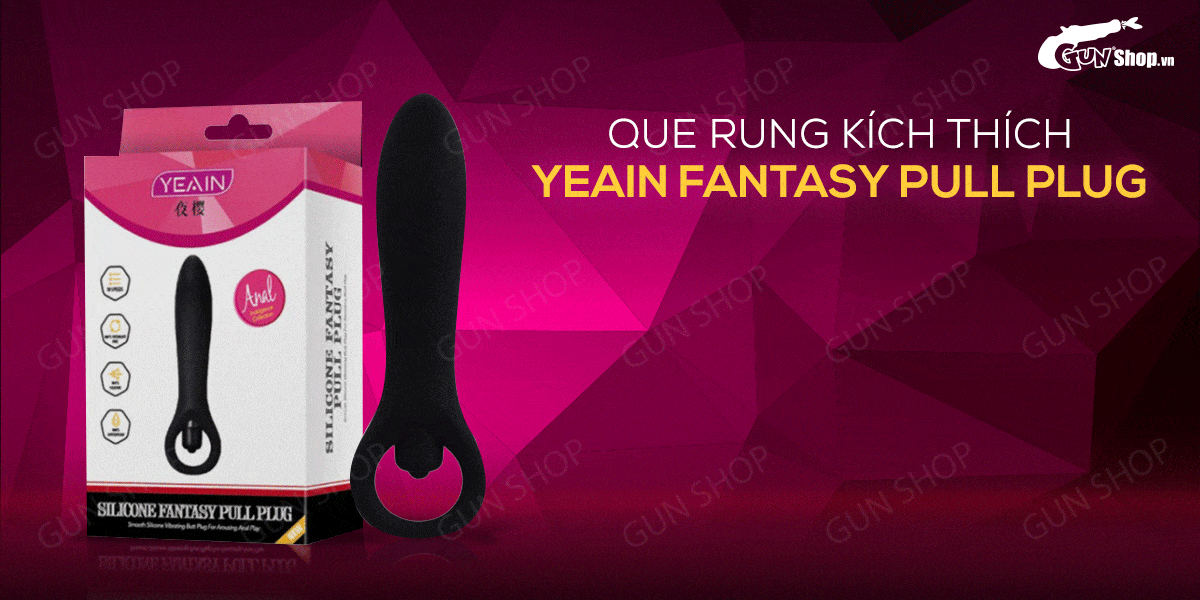 Bán Que rung kích thích hậu môn nhiều chế độ rung dùng pin - Yeain Fantasy Pull Plug hàng xách tay Bán Que rung kích thích hậu môn nhiều chế độ rung dùng pin - Yeain Fantasy Pull Plug hàng xách tay