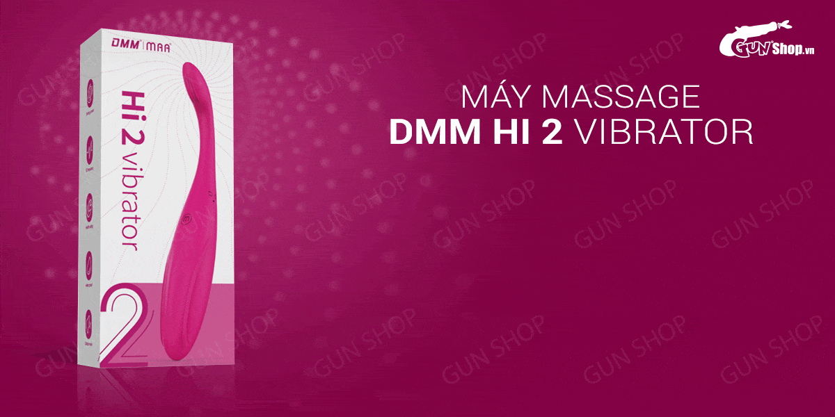 Bán Máy massage kích thích điểm G 10 tốc độ rung - DMM Hi 2 Vibrator loại tốt Bán Máy massage kích thích điểm G 10 tốc độ rung - DMM Hi 2 Vibrator loại tốt