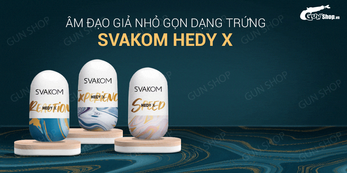 Sỉ Âm đạo giả nhỏ gọn dạng trứng - Svakom Hedy X hàng xách tay Sỉ Âm đạo giả nhỏ gọn dạng trứng - Svakom Hedy X hàng xách tay