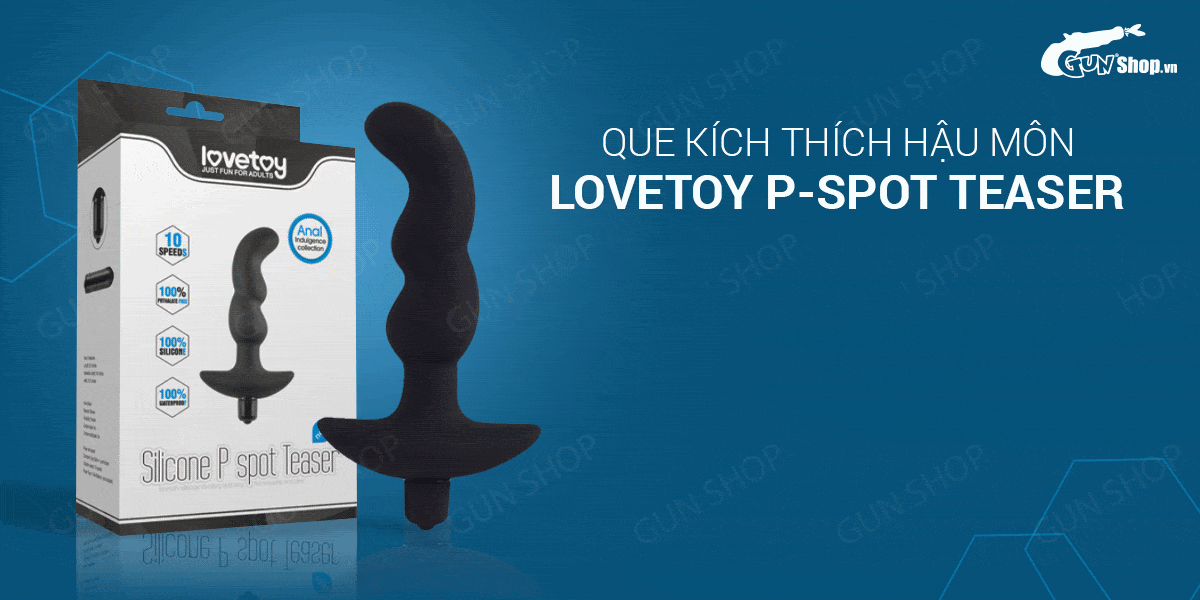 Bảng giá Que rung kích thích hậu môn 10 chế độ rung dùng pin - Lovetoy P-Spot Teaser hàng mới về Bảng giá Que rung kích thích hậu môn 10 chế độ rung dùng pin - Lovetoy P-Spot Teaser hàng mới về