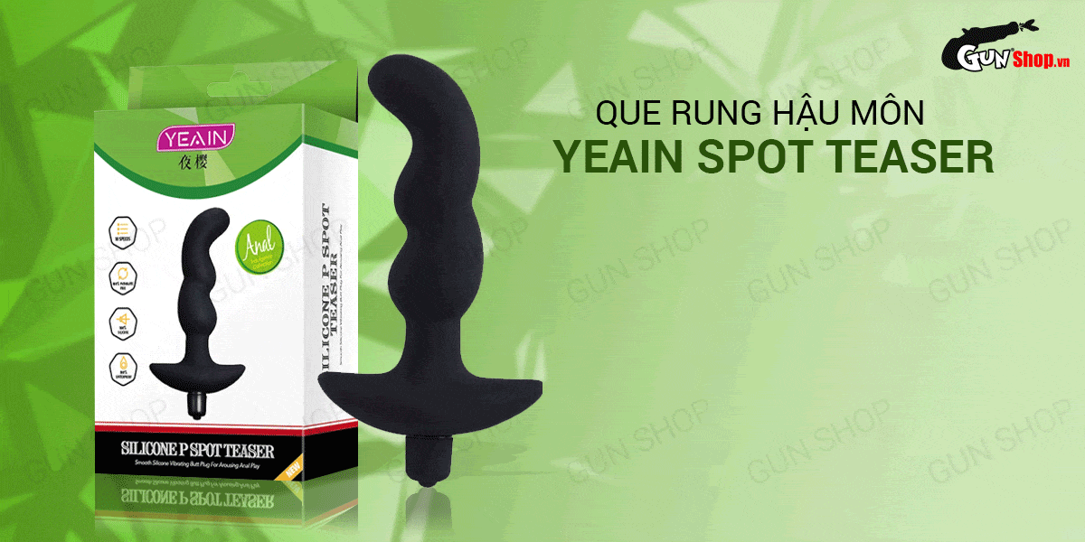 Mua Que rung kích thích hậu môn 10 chế độ rung dùng pin - Yeain Spot Teaser hàng xách tay Mua Que rung kích thích hậu môn 10 chế độ rung dùng pin - Yeain Spot Teaser hàng xách tay
