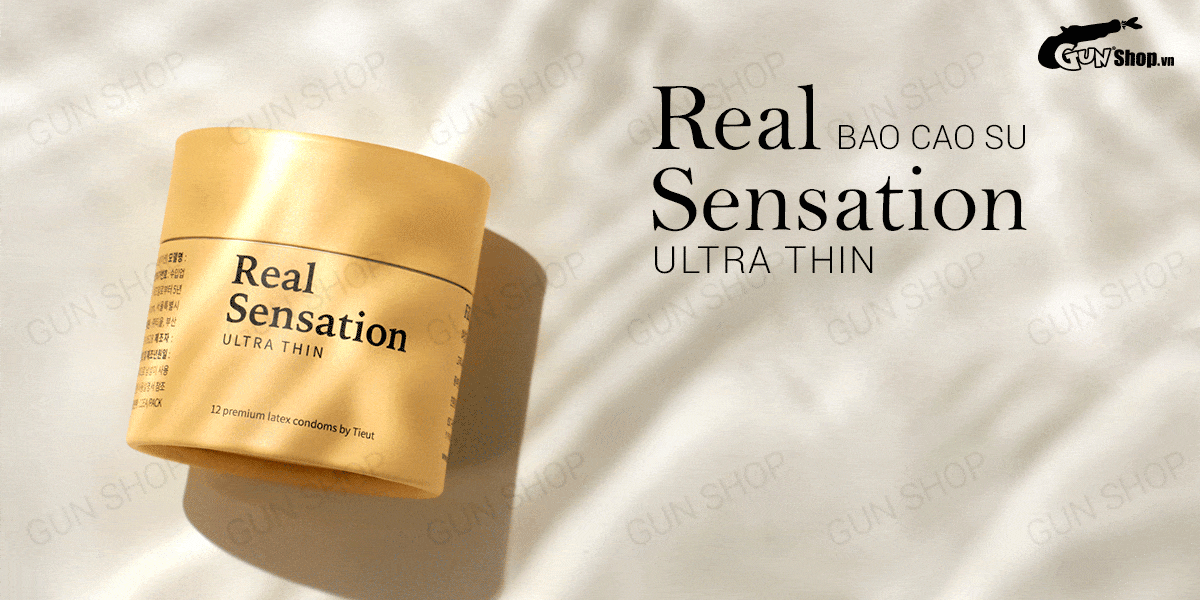 Bán Bao cao su Real Sensation Ultra Thin - Siêu mỏng - Hộp 12 cái cao cấp Bán Bao cao su Real Sensation Ultra Thin - Siêu mỏng - Hộp 12 cái cao cấp