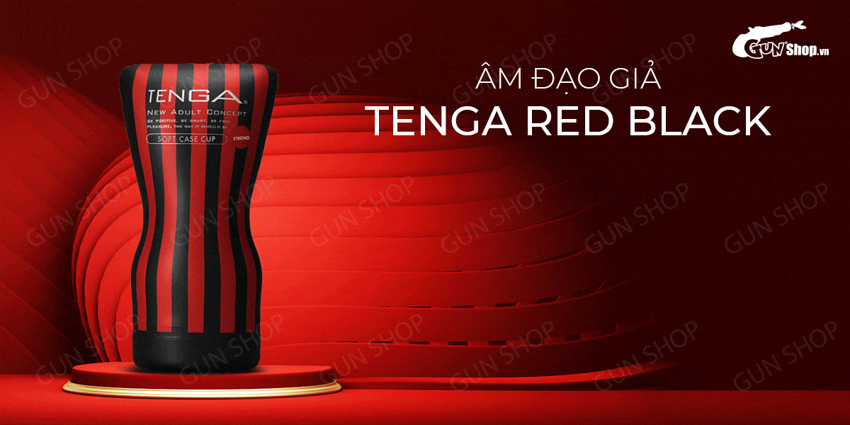 Mua Âm đạo giả nhỏ gọn ôm khít đầu dẹp - Tenga Red Black giá rẻ Mua Âm đạo giả nhỏ gọn ôm khít đầu dẹp - Tenga Red Black giá rẻ