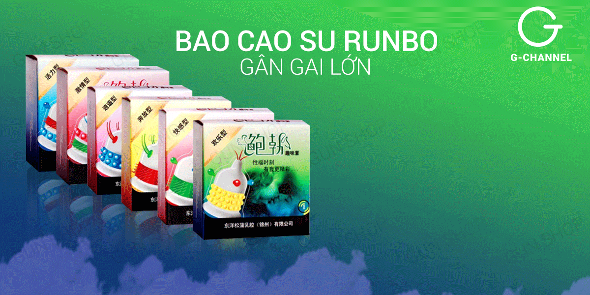 Shop bán Bộ 3 hộp bao cao su Runbo - Gân gai lớn - Hộp 1 cái cao cấp Shop bán Bộ 3 hộp bao cao su Runbo - Gân gai lớn - Hộp 1 cái cao cấp