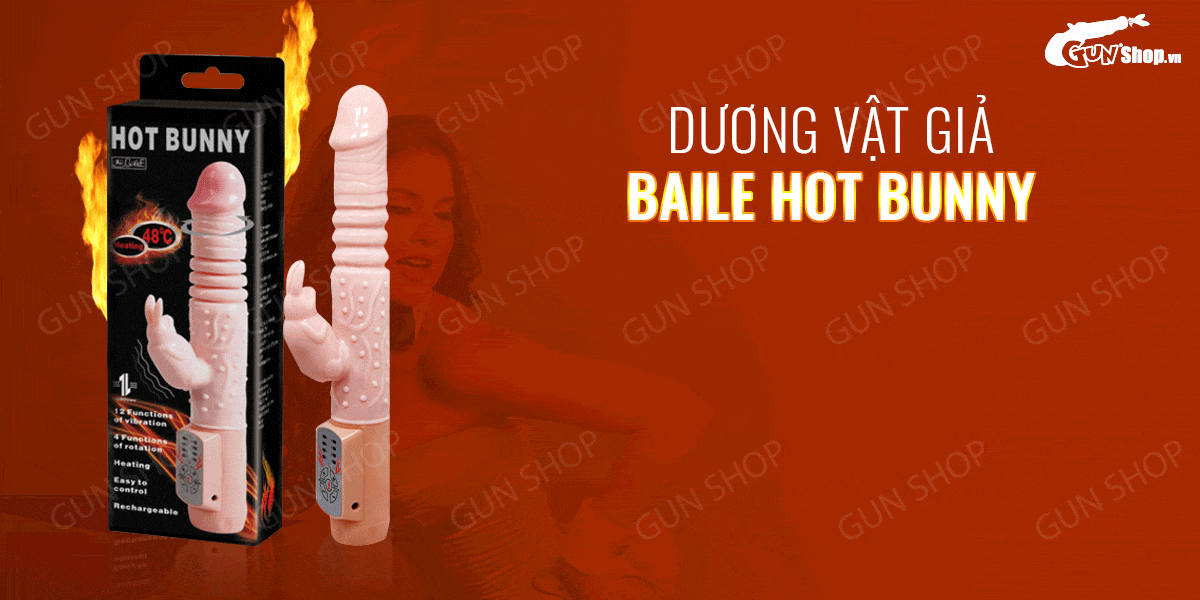 Nơi bán Dương vật giả rung thụt phát nhiệt - Baile Hot Bunny giá sỉ Nơi bán Dương vật giả rung thụt phát nhiệt - Baile Hot Bunny giá sỉ