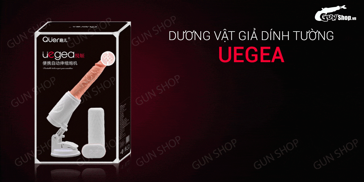Kho sỉ Dương vật giả dính tường rung thụt tự động sạc điện - Uegea hàng xách tay Kho sỉ Dương vật giả dính tường rung thụt tự động sạc điện - Uegea hàng xách tay