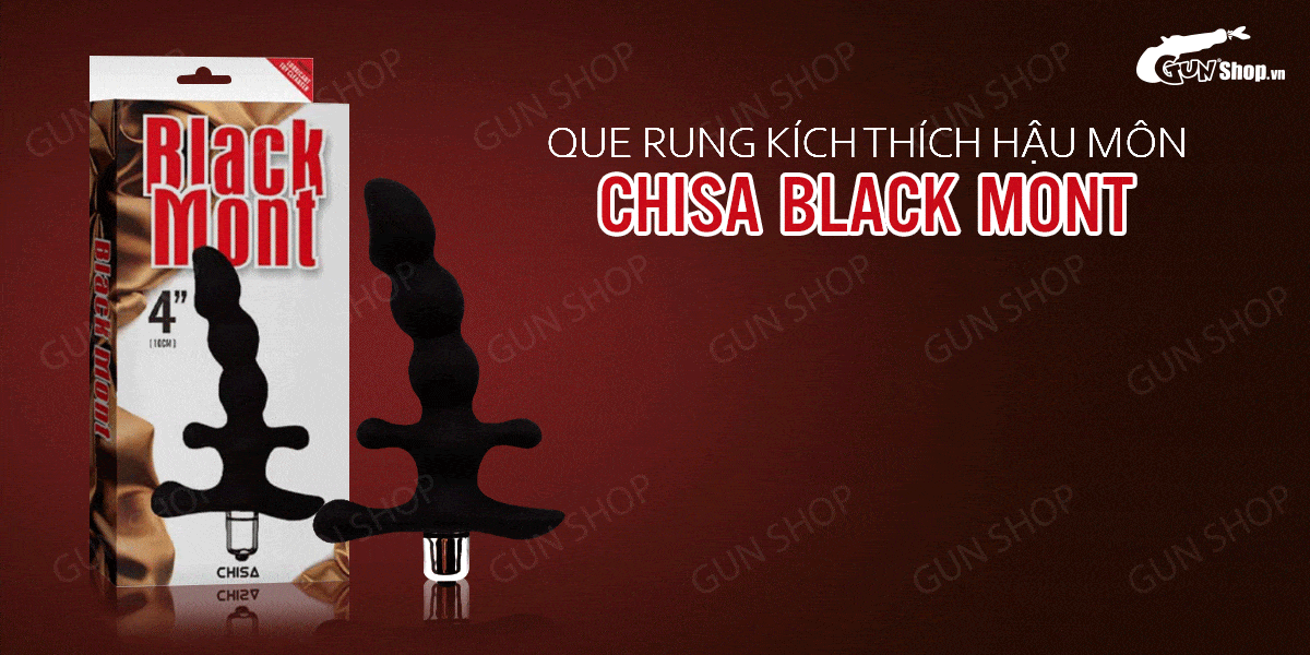 Giá sỉ Que rung kích thích hậu môn dùng pin - Chisa Black Mont hàng xách tay Giá sỉ Que rung kích thích hậu môn dùng pin - Chisa Black Mont hàng xách tay