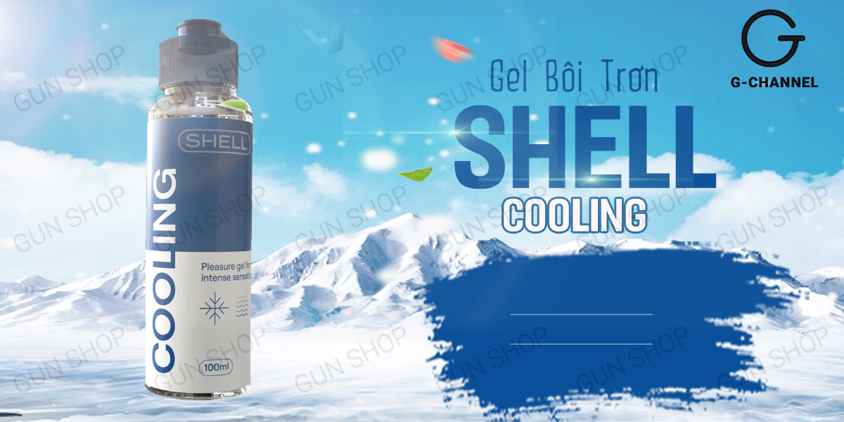 Phân phối Gel bôi trơn mát lạnh - Shell Cooling - Chai 100ml giá sỉ Phân phối Gel bôi trơn mát lạnh - Shell Cooling - Chai 100ml giá sỉ