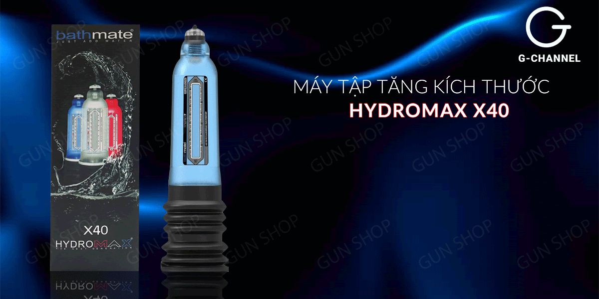 Đại lý Máy tập tăng kích thước dương vật dùng áp suất nước - Hydromax X40 cao cấp Đại lý Máy tập tăng kích thước dương vật dùng áp suất nước - Hydromax X40 cao cấp