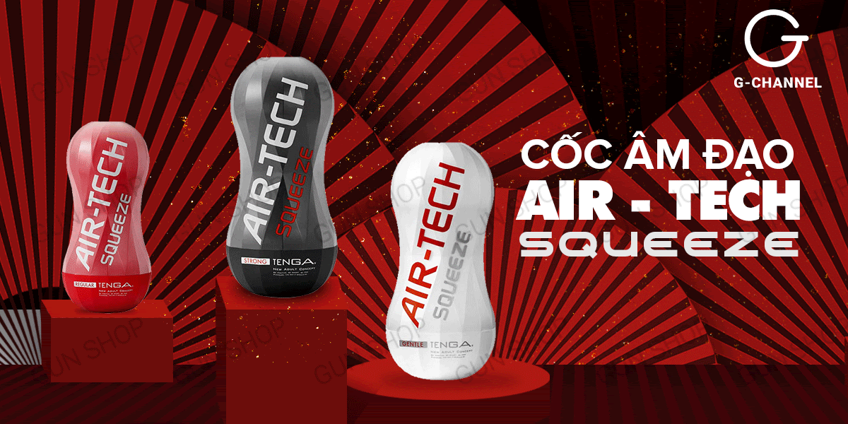 Shop bán Âm đạo giả hút chặt ôm khít - Tenga Air-Tech Squeeze hàng xách tay Shop bán Âm đạo giả hút chặt ôm khít - Tenga Air-Tech Squeeze hàng xách tay