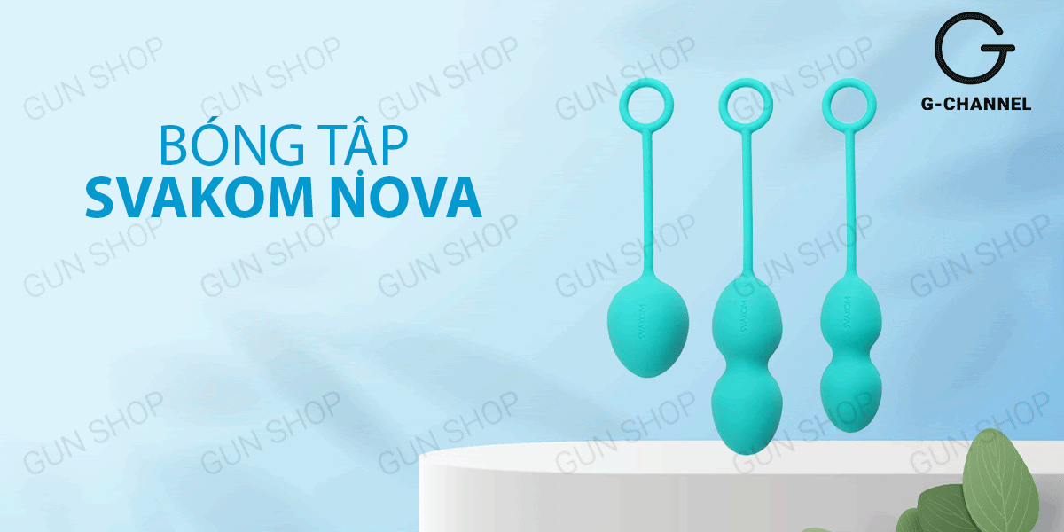 Cung cấp Bóng tập se khít âm đạo chống nước nhỏ gọn an toàn cho da - Svakom Nova chính hãng Cung cấp Bóng tập se khít âm đạo chống nước nhỏ gọn an toàn cho da - Svakom Nova chính hãng