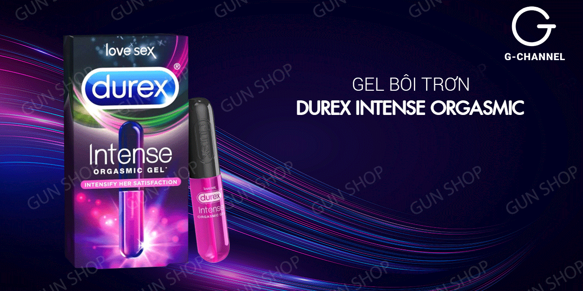 Phân phối Gel bôi trơn kích thích và tăng khoái cảm nữ - Durex Intense Orgasmic - Chai 10ml loại tốt Phân phối Gel bôi trơn kích thích và tăng khoái cảm nữ - Durex Intense Orgasmic - Chai 10ml loại tốt