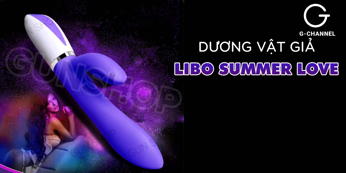 Kho sỉ Dương vật giả 2 đầu rung 68 chế độ rung sạc điện - Libo Summer Love cao cấp Kho sỉ Dương vật giả 2 đầu rung 68 chế độ rung sạc điện - Libo Summer Love cao cấp