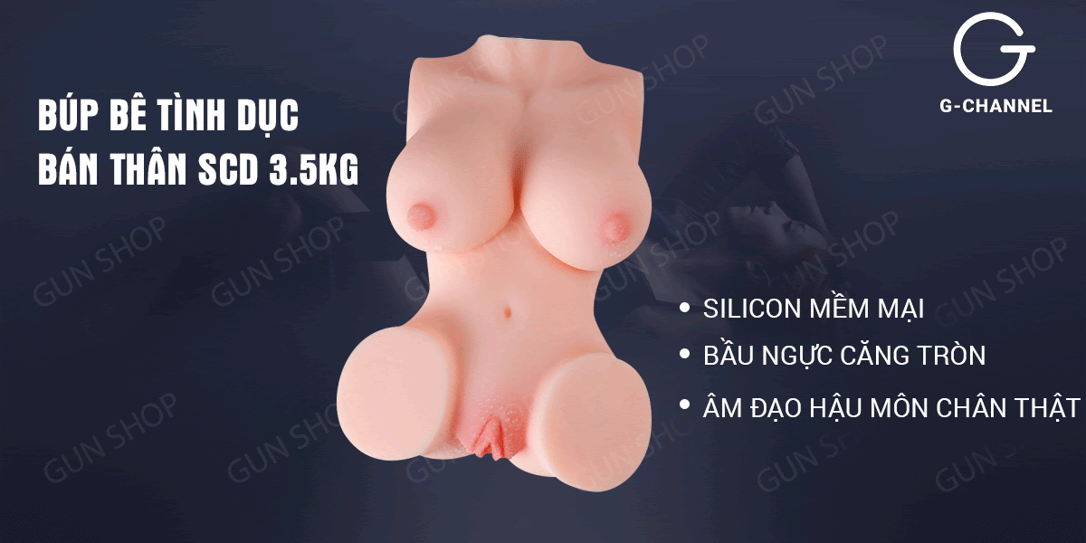 Sỉ Búp bê tình dục nữ bán thân silicon trần cao cấp mềm mịn - SCD S2 3.5kg có tốt không? Sỉ Búp bê tình dục nữ bán thân silicon trần cao cấp mềm mịn - SCD S2 3.5kg có tốt không?
