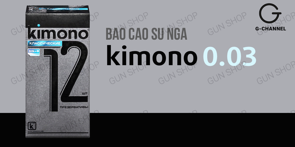 Địa chỉ bán Bao cao su Kimono Xám - Mỏng 0.03mm - Hộp 12 cái có tốt không? Địa chỉ bán Bao cao su Kimono Xám - Mỏng 0.03mm - Hộp 12 cái có tốt không?