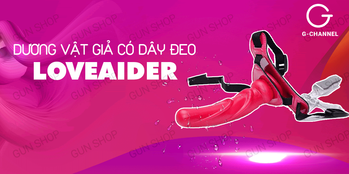 Phân phối Dương vật giả cao cấp dây đeo đặc ruột 10 chế độ rung - Loveaider nhập khẩu Phân phối Dương vật giả cao cấp dây đeo đặc ruột 10 chế độ rung - Loveaider nhập khẩu