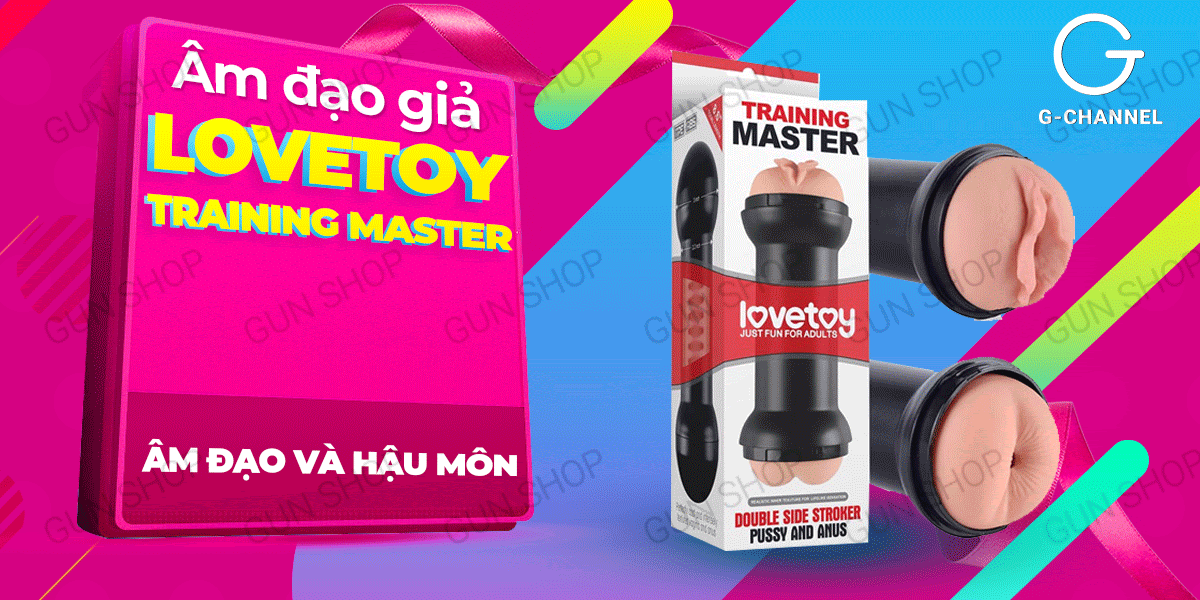Cửa hàng bán Âm đạo giả và hậu môn - Lovetoy Training Master giá rẻ Cửa hàng bán Âm đạo giả và hậu môn - Lovetoy Training Master giá rẻ