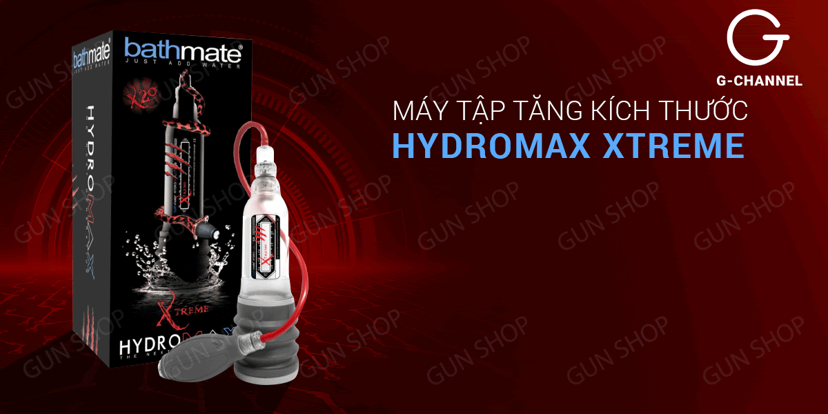 Kho sỉ Máy tập tăng kích thước dương vật bơm tay dùng áp suất nước - Hydromax Xtreme hàng xách tay Kho sỉ Máy tập tăng kích thước dương vật bơm tay dùng áp suất nước - Hydromax Xtreme hàng xách tay
