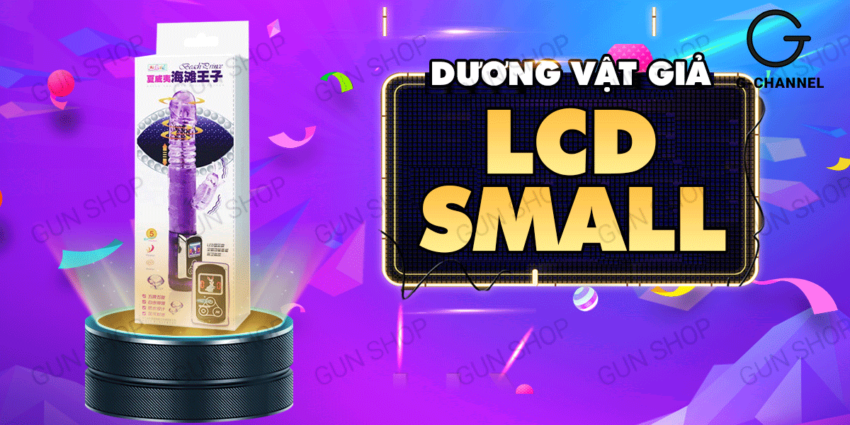  Review Dương vật giả có nhánh 5 chế độ rung - Baile LCD Small tốt nhất