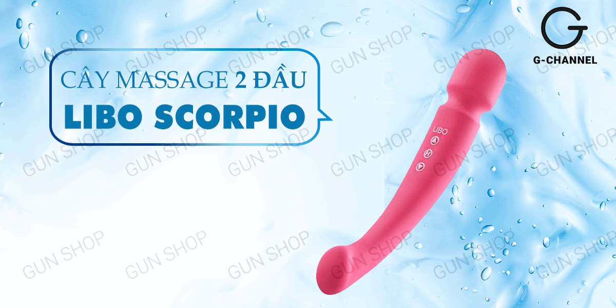 Giá sỉ Máy massage 2 đầu rung nhiều chế độ sạc điện - Libo Scorpio tốt nhất Giá sỉ Máy massage 2 đầu rung nhiều chế độ sạc điện - Libo Scorpio tốt nhất