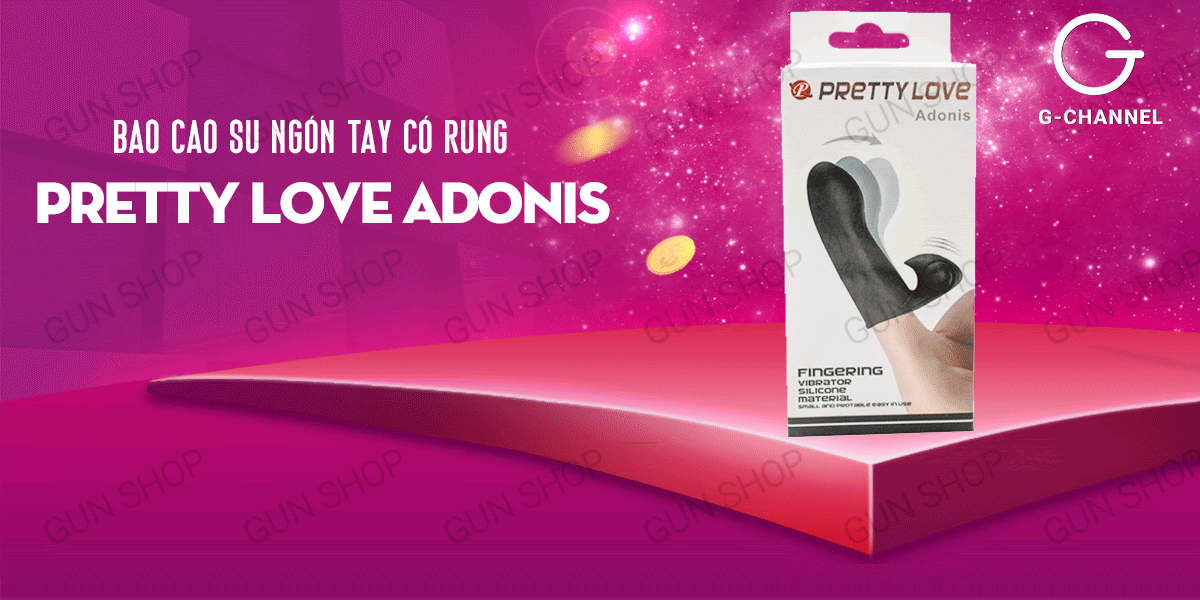 Bán Ngón tay rung Pretty Love Adonis - Hộp 1 cái mới nhất Bán Ngón tay rung Pretty Love Adonis - Hộp 1 cái mới nhất