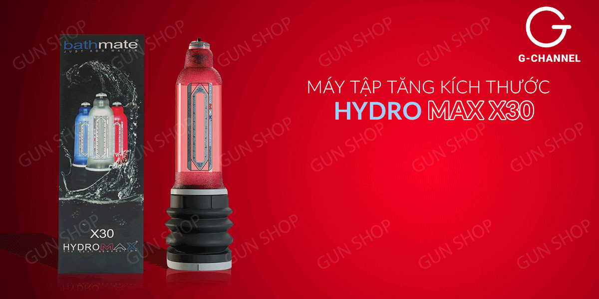 Mua Máy tập tăng kích thước dương vật dùng áp suất nước - Hydromax X30 cao cấp Mua Máy tập tăng kích thước dương vật dùng áp suất nước - Hydromax X30 cao cấp