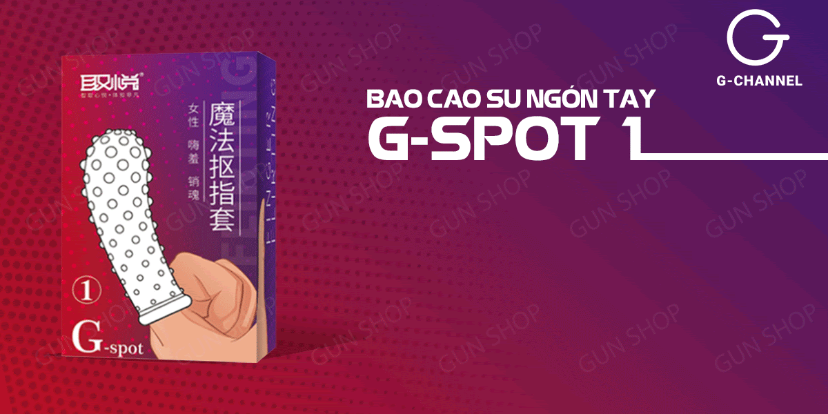 Shop bán Bao cao su ngón tay G-spot 1 - Gai nổi toàn thân - Hộp 1 cái mới nhất Shop bán Bao cao su ngón tay G-spot 1 - Gai nổi toàn thân - Hộp 1 cái mới nhất