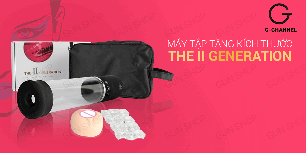 Bán Máy tập tăng kích thước dương vật hút chân không tự động - The II Generation chính hãng Bán Máy tập tăng kích thước dương vật hút chân không tự động - The II Generation chính hãng