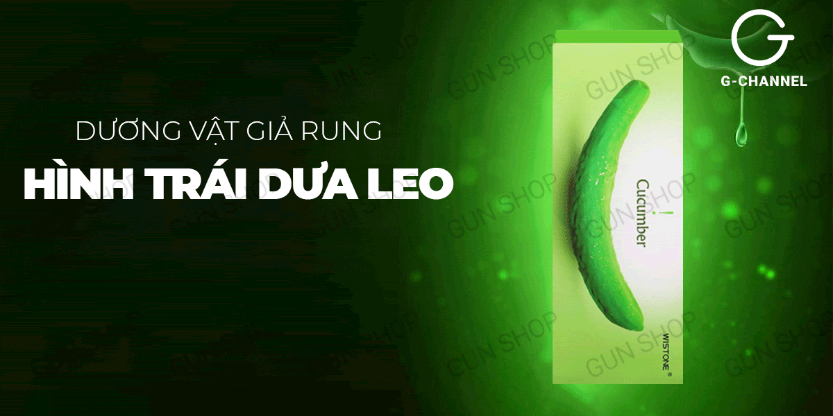 Địa chỉ bán Dương vật giả hình dưa leo đa chế độ rung sạc điện - Wistone Cucumber cao cấp Địa chỉ bán Dương vật giả hình dưa leo đa chế độ rung sạc điện - Wistone Cucumber cao cấp