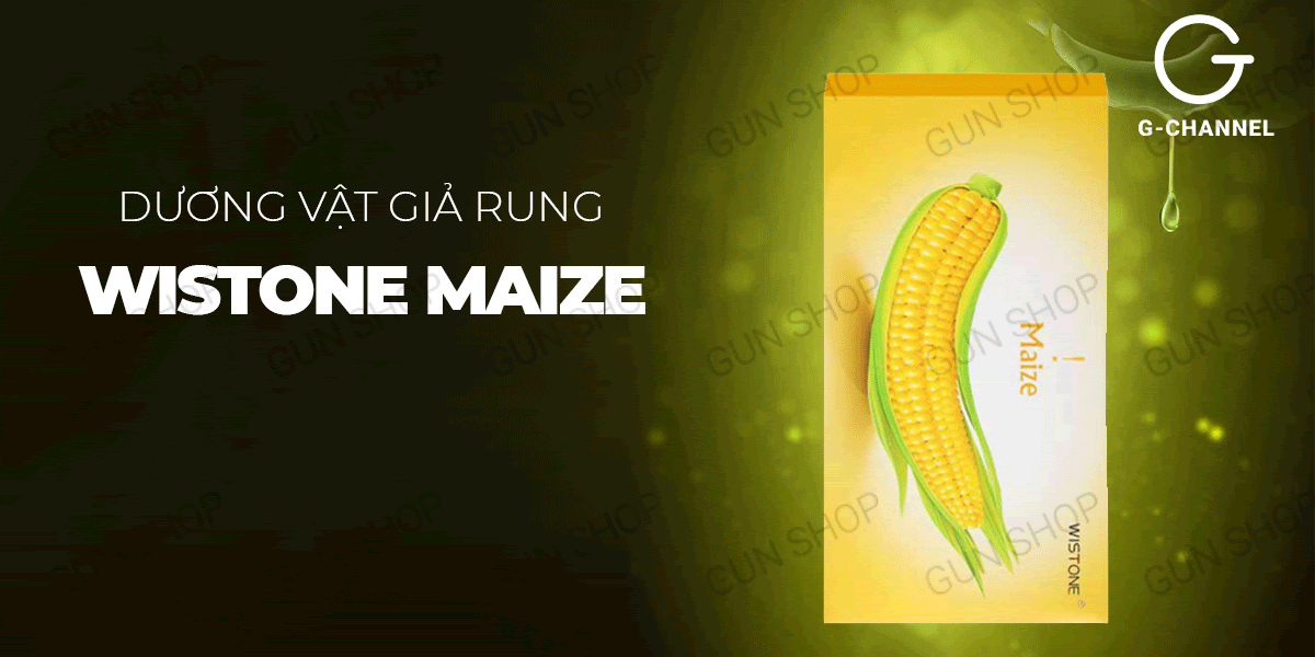 Cung cấp Dương vật giả rung hình trái bắp đa chế độ rung sạc điện - Wistone Maize hàng xách tay Cung cấp Dương vật giả rung hình trái bắp đa chế độ rung sạc điện - Wistone Maize hàng xách tay