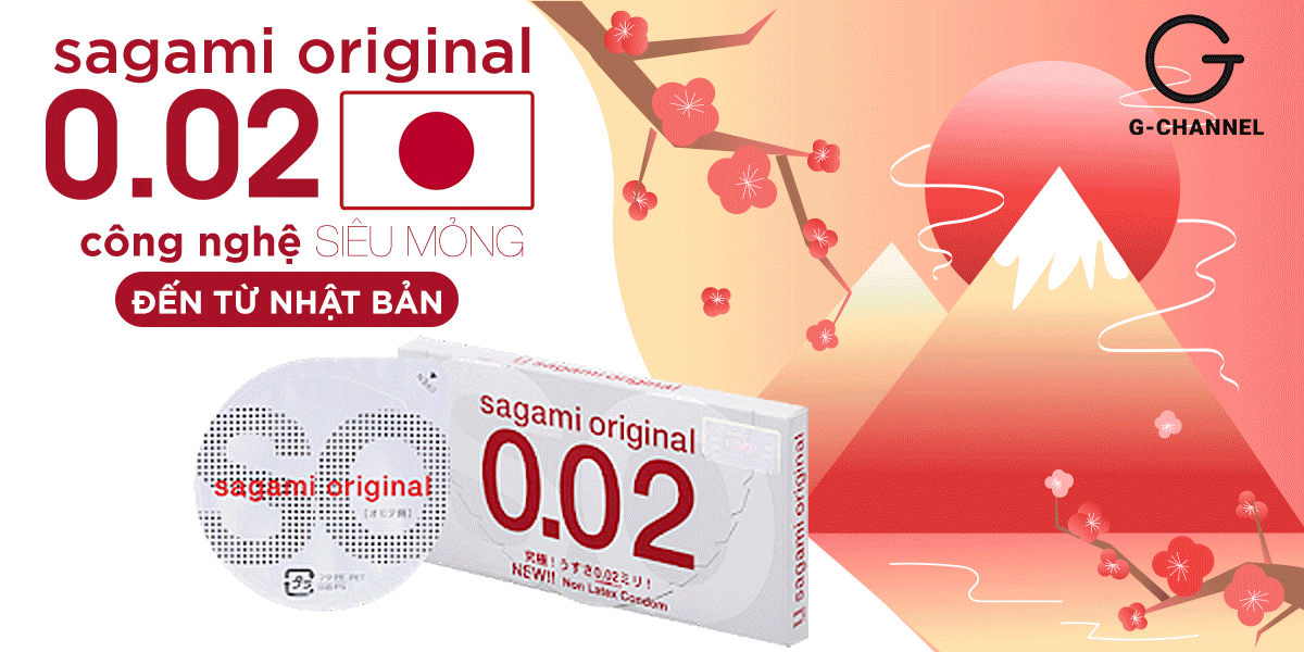 Giá sỉ Bao cao su Sagami 002 - Siêu mỏng 0.02mm - Hộp 2 cái hàng mới về Giá sỉ Bao cao su Sagami 002 - Siêu mỏng 0.02mm - Hộp 2 cái hàng mới về
