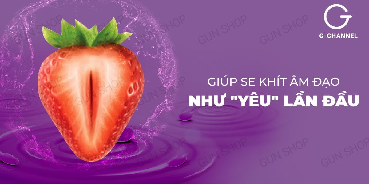 Cung cấp Gel bôi trơn se khít âm đạo và tăng khoái cảm nữ - Embrace - Chai 30ml cao cấp Cung cấp Gel bôi trơn se khít âm đạo và tăng khoái cảm nữ - Embrace - Chai 30ml cao cấp