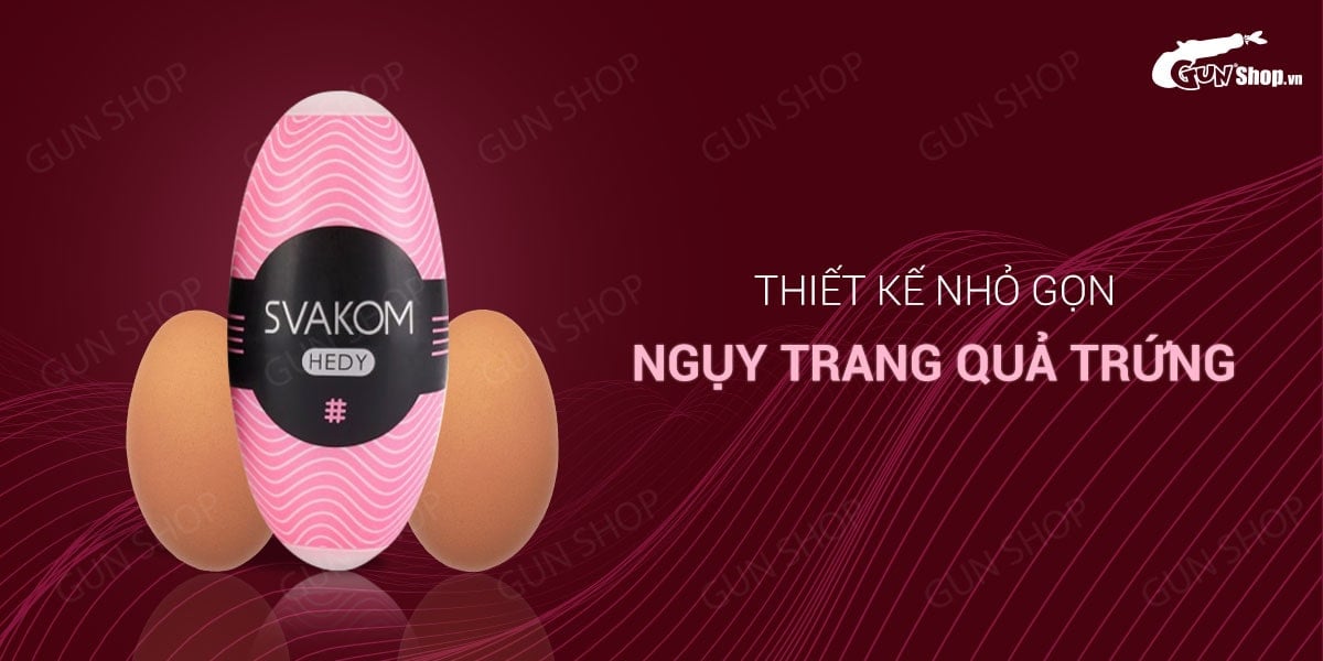 Cung cấp Âm đạo giả nhỏ gọn dạng trứng - Svakom Hedy Pink # hàng mới về Cung cấp Âm đạo giả nhỏ gọn dạng trứng - Svakom Hedy Pink # hàng mới về