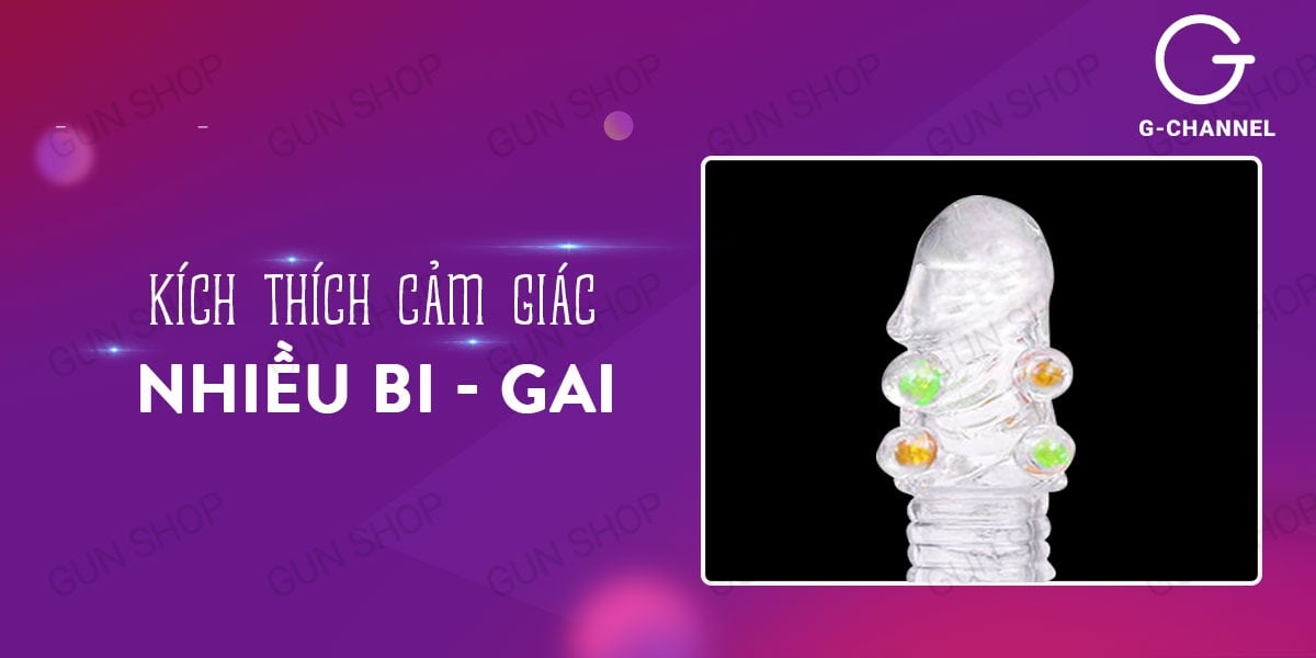 Mua Bao cao su đôn dên tăng kích thước Bi - Gai chính hãng Mua Bao cao su đôn dên tăng kích thước Bi - Gai chính hãng