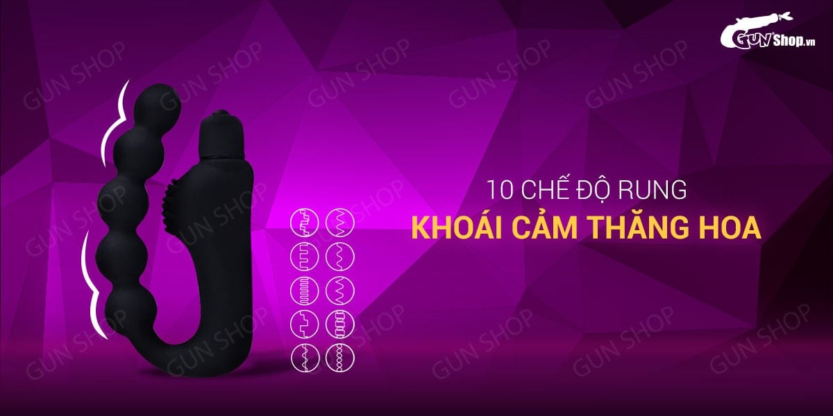 Cửa hàng bán Que rung kích thích hậu môn nhiều chế độ rung dùng pin - Yeain Power Beads Stimulator chính hãng Cửa hàng bán Que rung kích thích hậu môn nhiều chế độ rung dùng pin - Yeain Power Beads Stimulator chính hãng