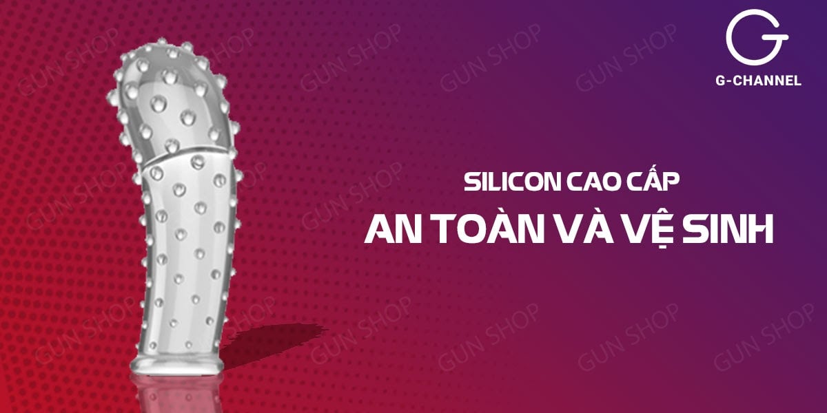 Shop bán Bao cao su ngón tay G-spot 1 - Gai nổi toàn thân - Hộp 1 cái mới nhất Shop bán Bao cao su ngón tay G-spot 1 - Gai nổi toàn thân - Hộp 1 cái mới nhất