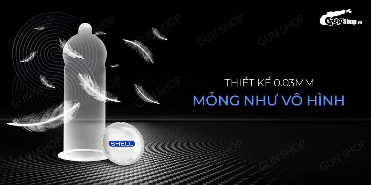 Cung cấp Bao cao su Shell Invisible - Siêu mỏng chống tuột kéo dài thời gian - Hộp 10 cái tốt nhất Cung cấp Bao cao su Shell Invisible - Siêu mỏng chống tuột kéo dài thời gian - Hộp 10 cái tốt nhất