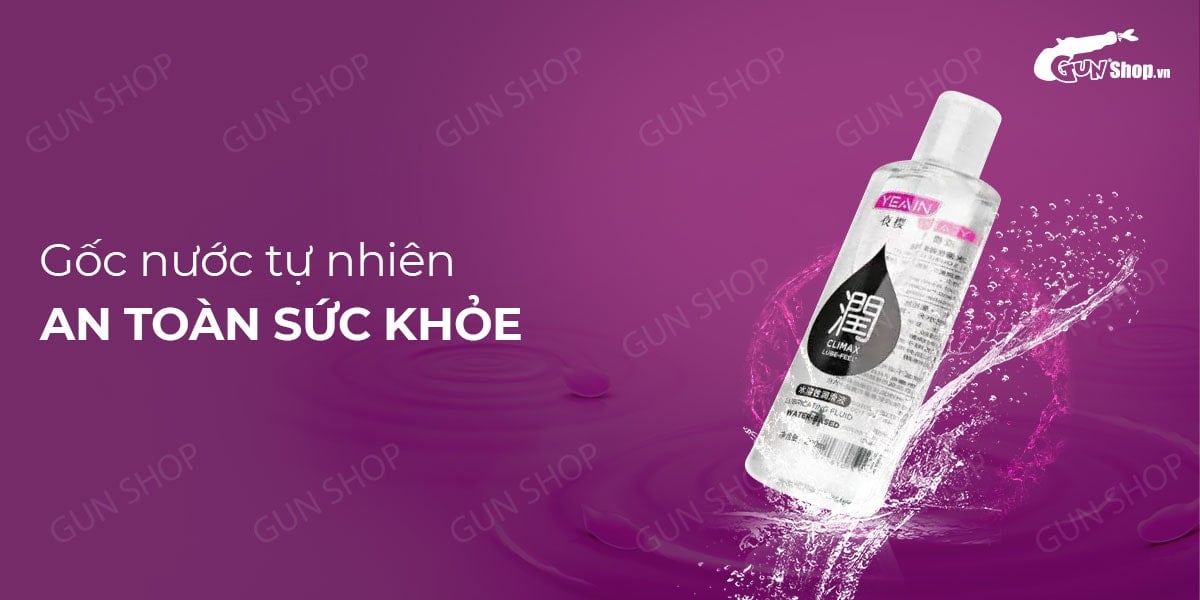 Bán Gel bôi trơn gốc nước - Yeain Climax Lube Feel - Chai 200ml hàng xách tay Bán Gel bôi trơn gốc nước - Yeain Climax Lube Feel - Chai 200ml hàng xách tay