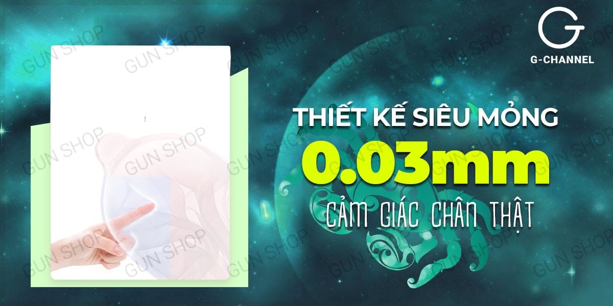 Cung cấp Bao cao su Ropockon Cung Cự Giải - Mỏng 0.03mm hương dâu - Hộp 12 cái giá tốt Cung cấp Bao cao su Ropockon Cung Cự Giải - Mỏng 0.03mm hương dâu - Hộp 12 cái giá tốt