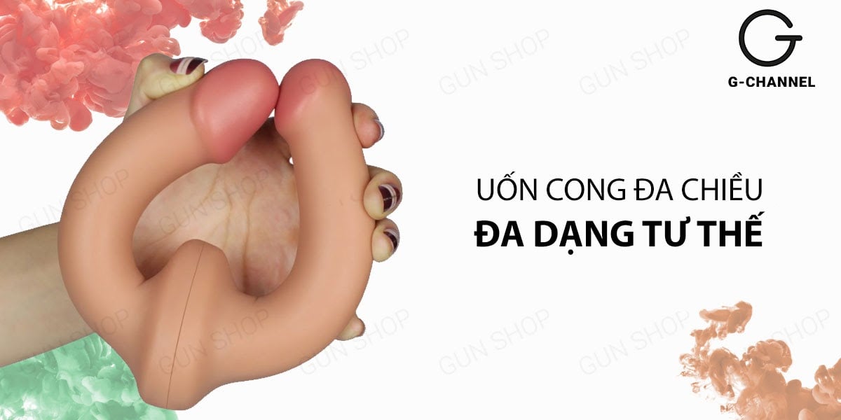 Bảng giá Dương vật giả 2 đầu có rung uốn cong đa chiều - Lovetoy Holy Dong 12.5 giá rẻ Bảng giá Dương vật giả 2 đầu có rung uốn cong đa chiều - Lovetoy Holy Dong 12.5 giá rẻ