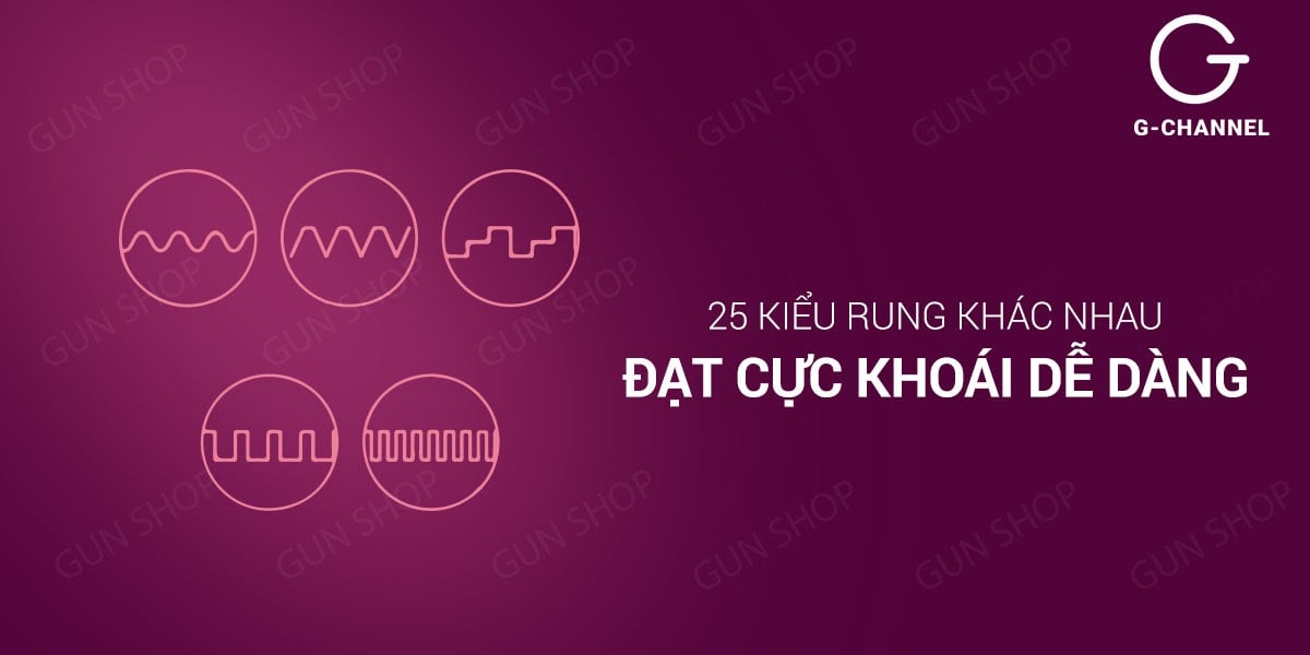 Shop bán Máy kích thích điểm G 5 ché độ rung 5 cường độ rung - Svakom Keri nhập khẩu Shop bán Máy kích thích điểm G 5 ché độ rung 5 cường độ rung - Svakom Keri nhập khẩu